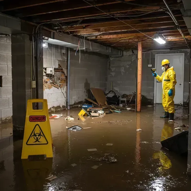 Flooded Basement Electrical Hazard in Durango, CO Property